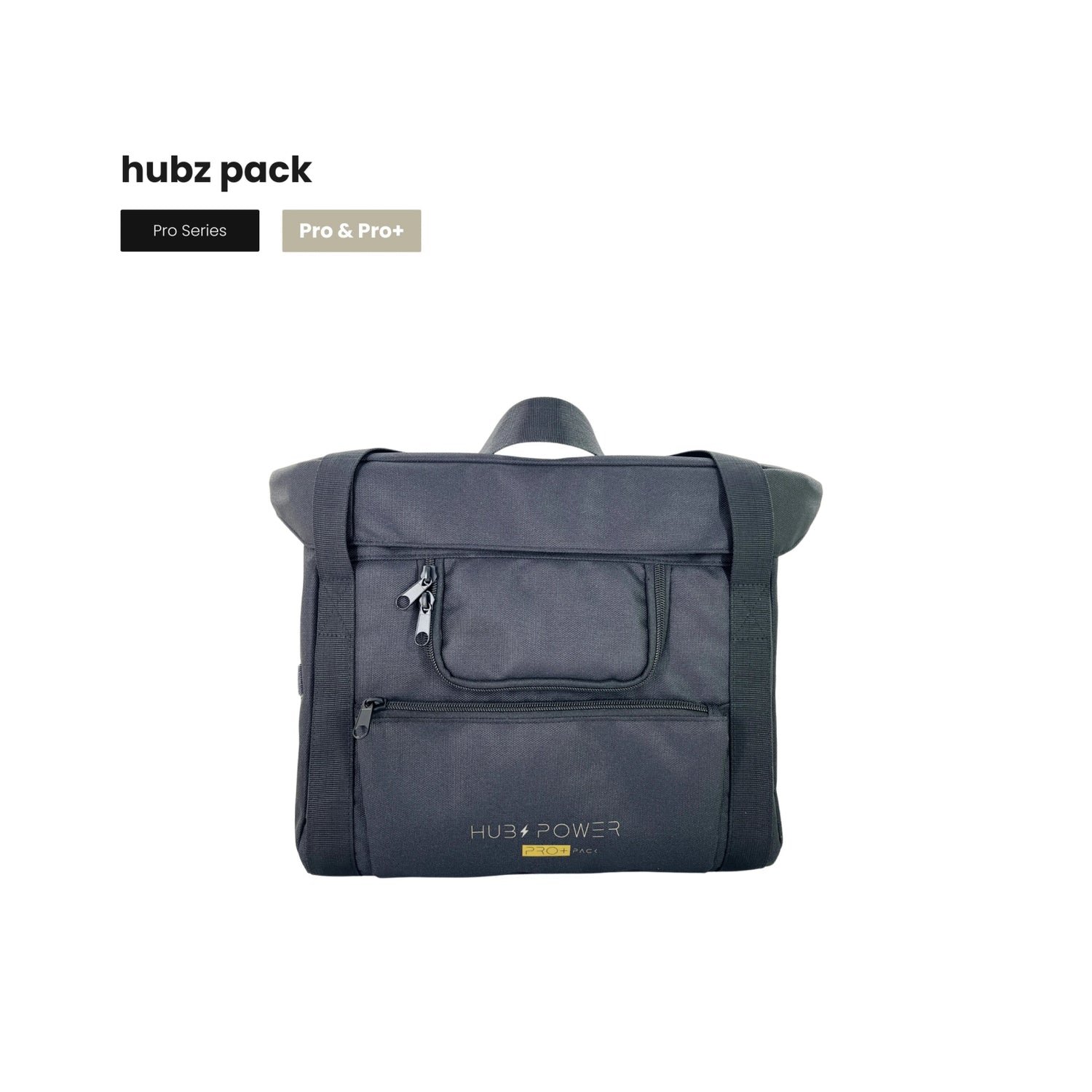 hubz pro bag for Portable Power Stations, Portable Solar Panels & Home Power Stations for eco-friendly power on-demand.