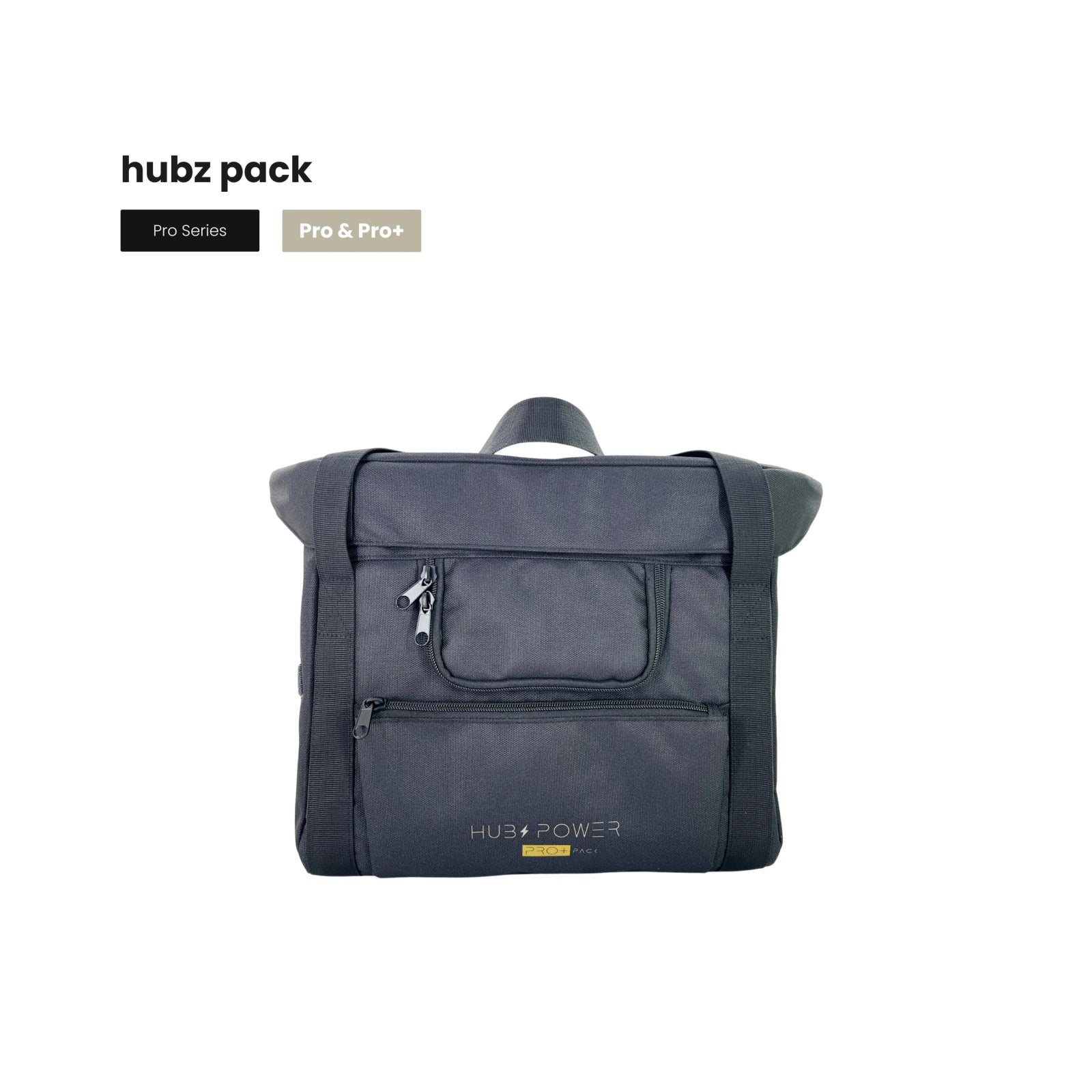hubz pro bag for Portable Power Stations, Portable Solar Panels & Home Power Stations for eco-friendly power on-demand.