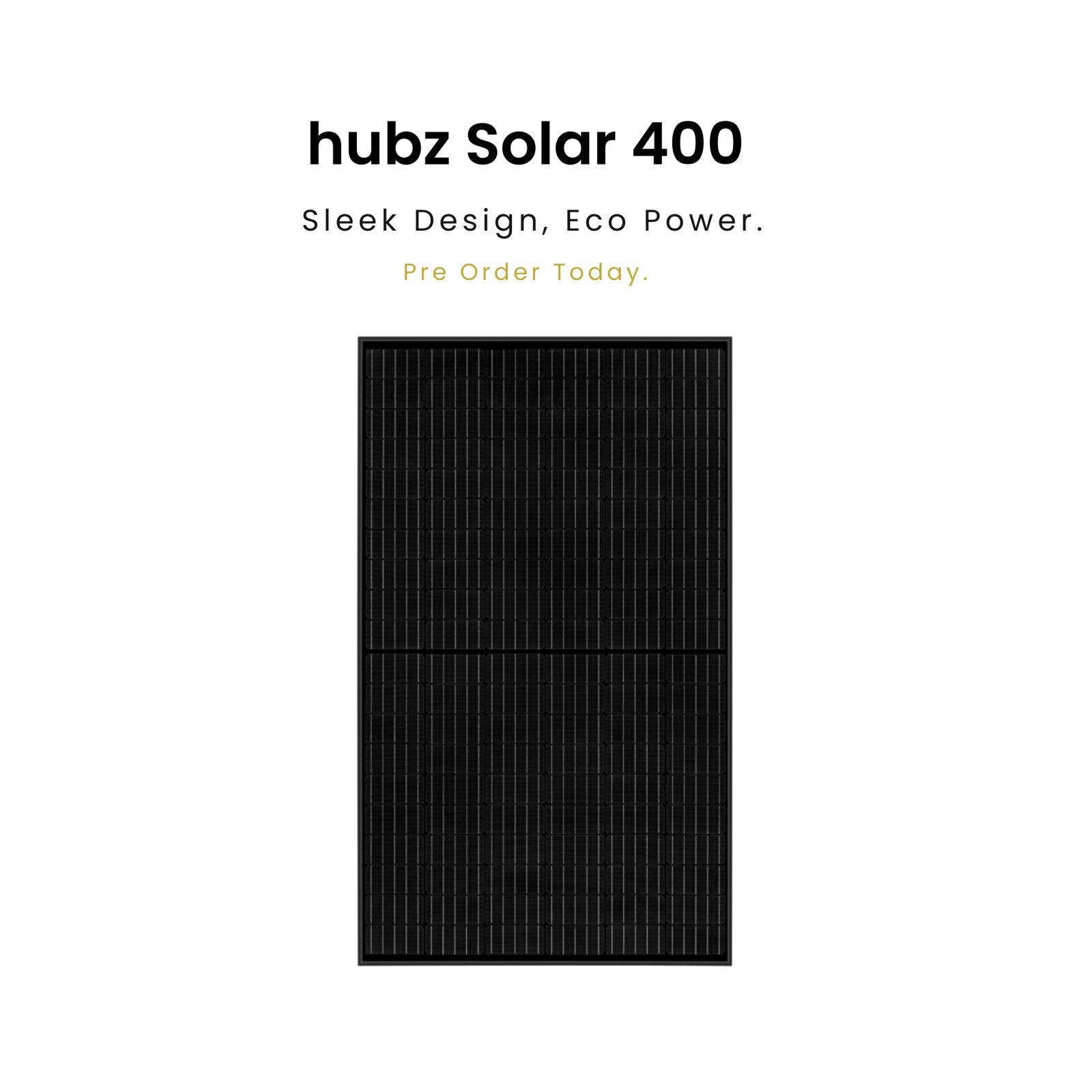 hubz 400W Home Solar Panel