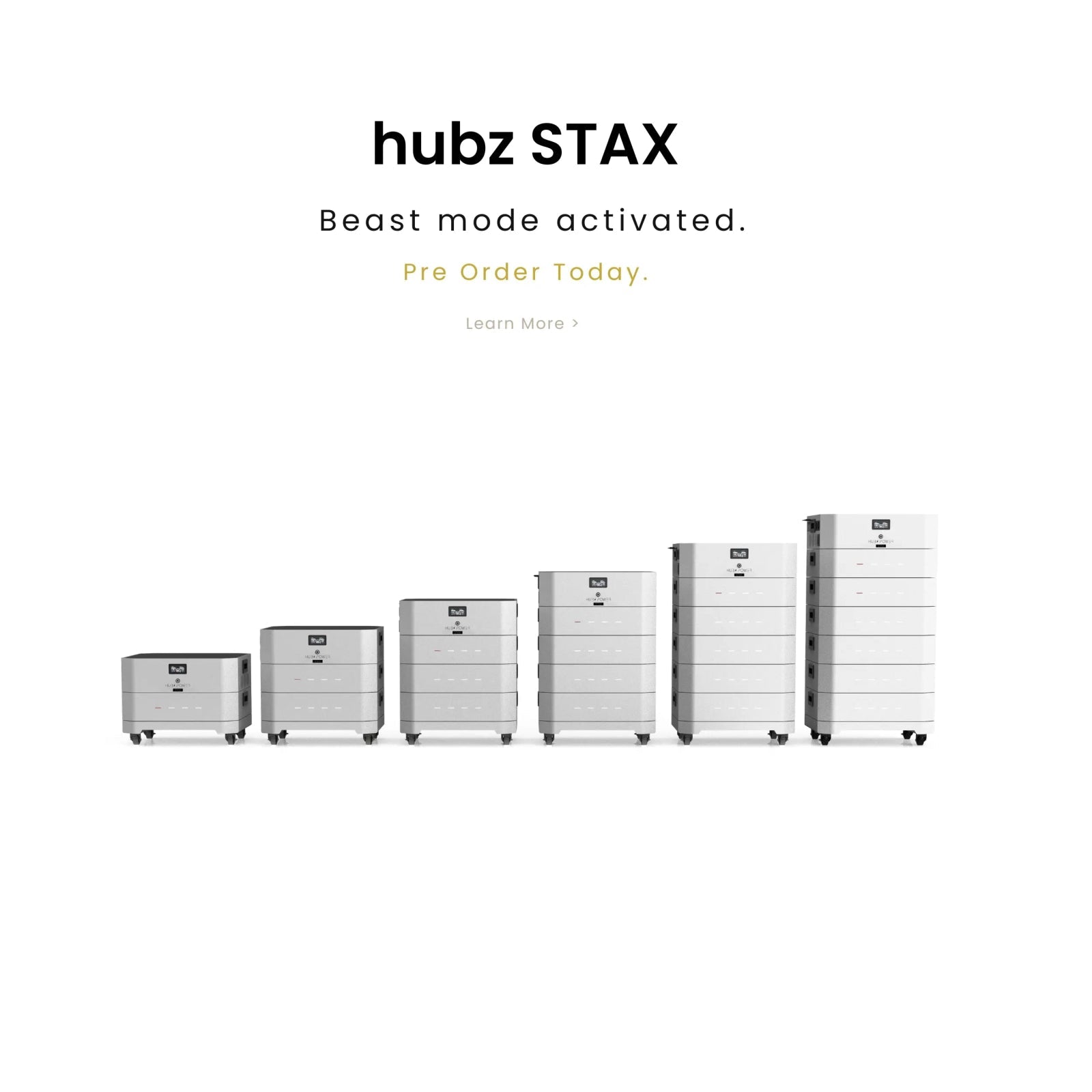 home solar generator - hubz STAX